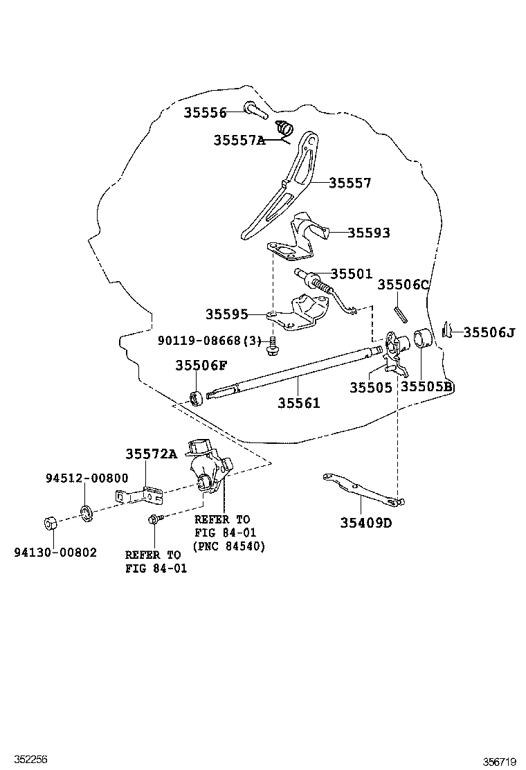  IST |  THROTTLE LINK VALVE LEVER ATM