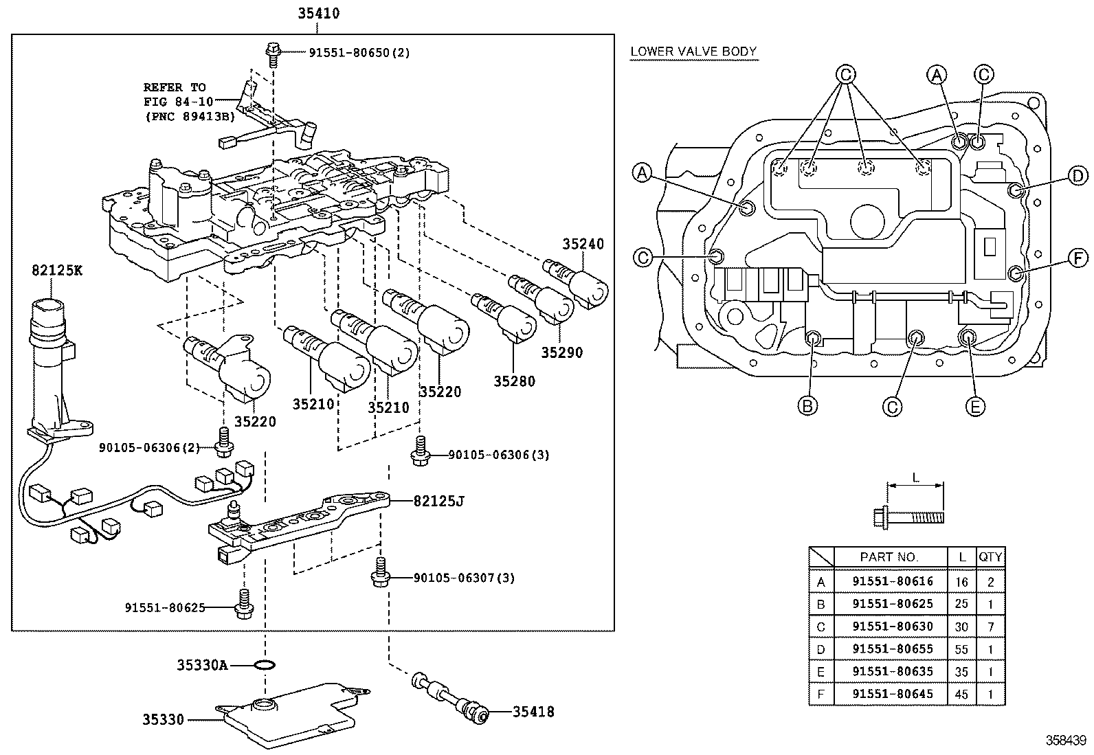  BLADE |  VALVE BODY OIL STRAINER ATM