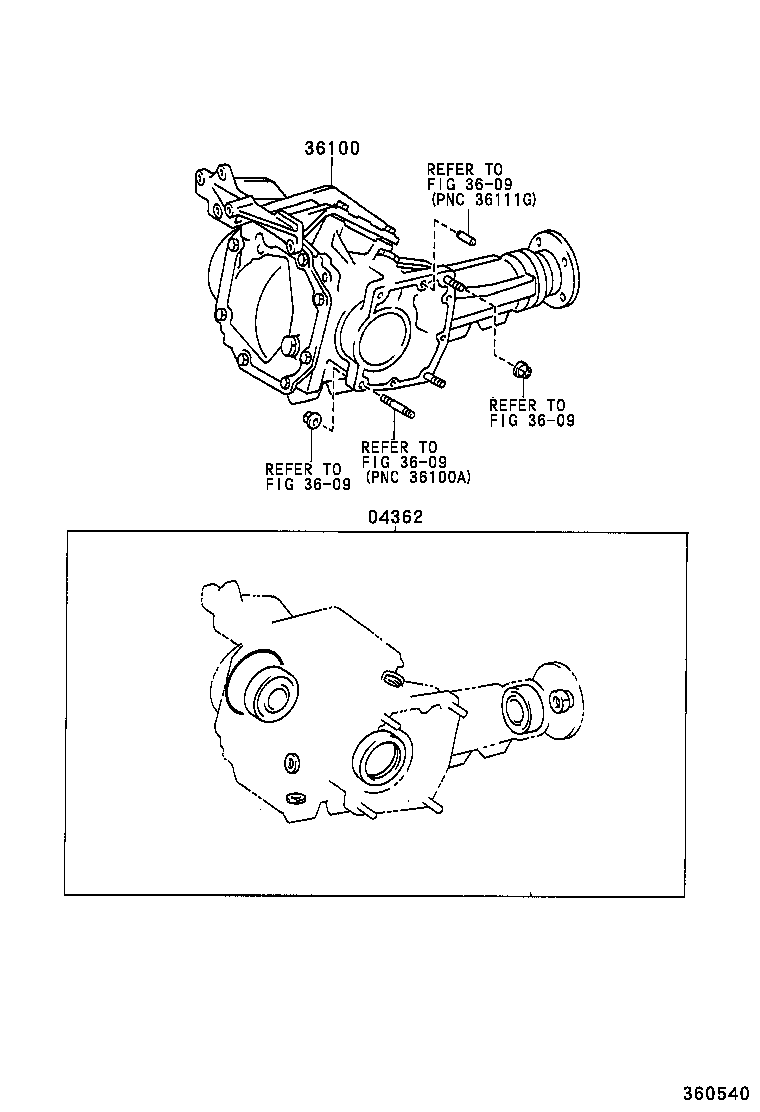  RAUM |  TRANSFER ASSEMBLY GASKET KIT