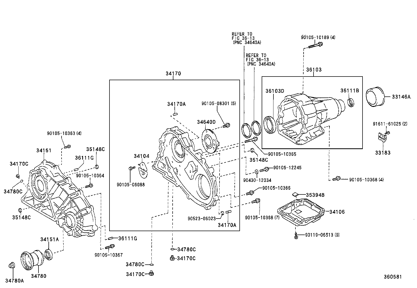  PROGRES |  TRANSFER CASE EXTENSION HOUSING