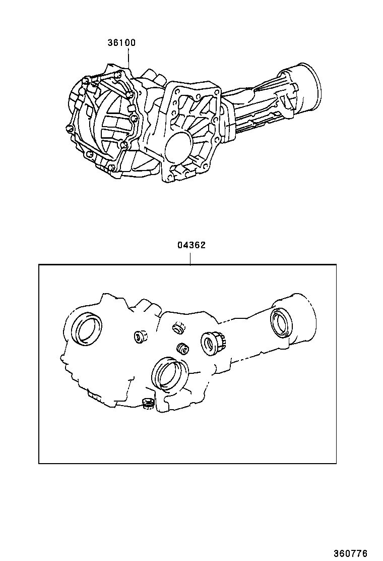  CALDINA |  TRANSFER ASSEMBLY GASKET KIT