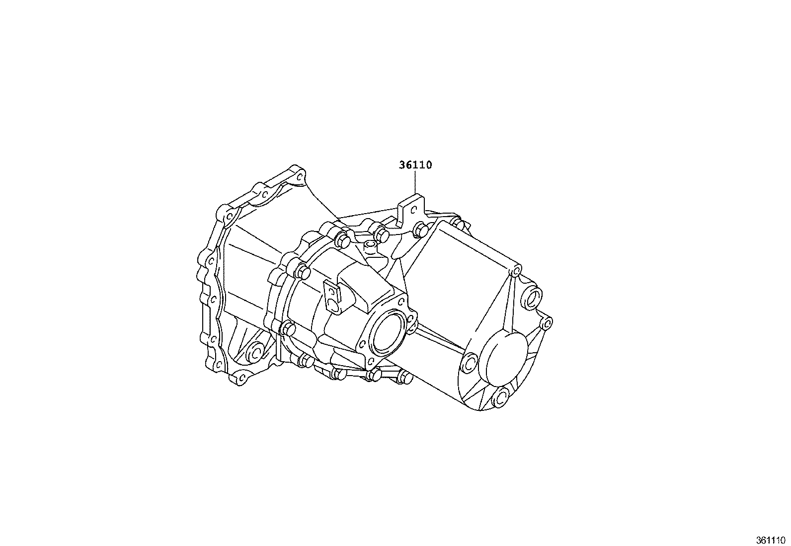 DYNA TOYOACE |  TRANSFER ASSEMBLY GASKET KIT