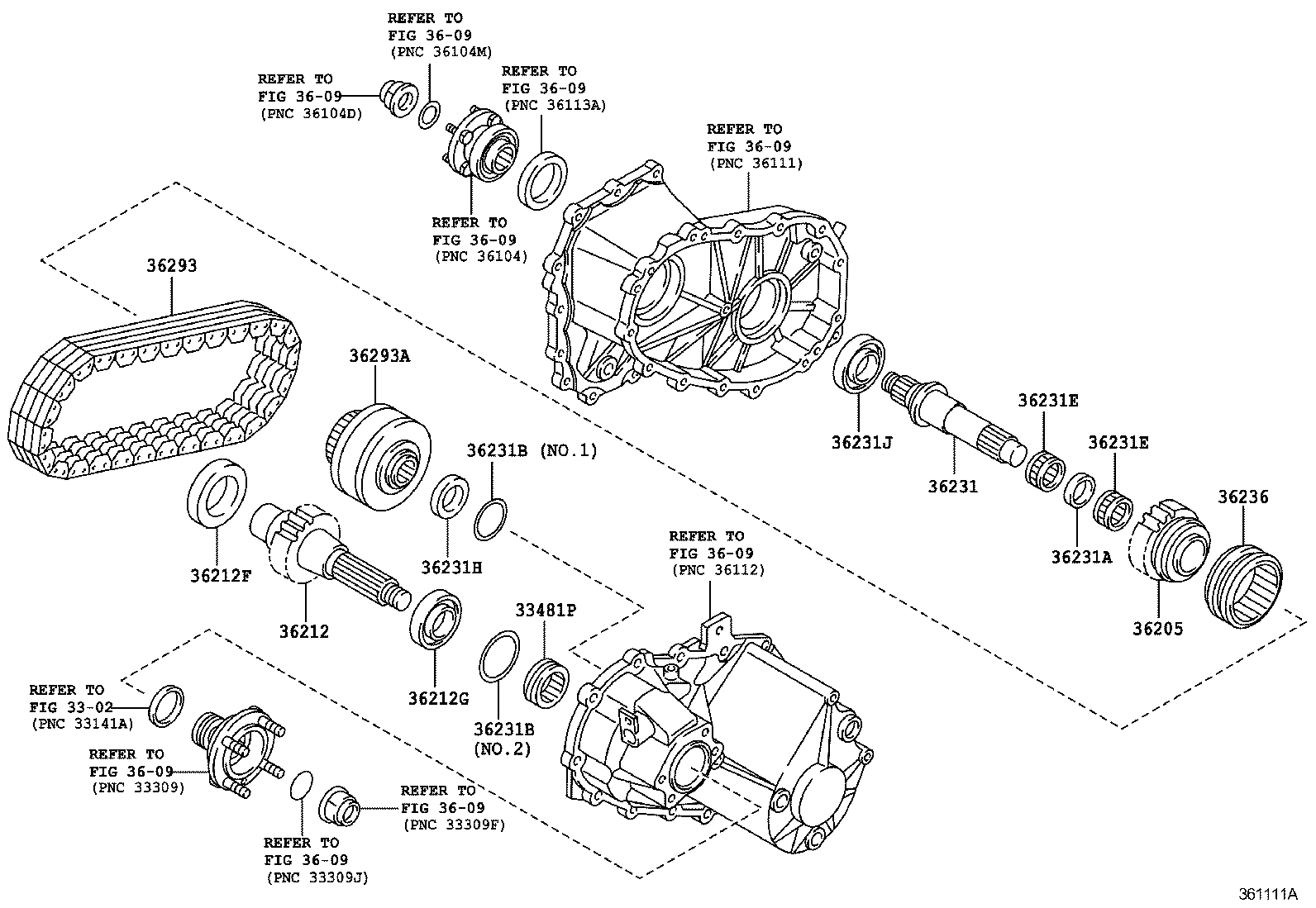  DYNA TOYOACE |  TRANSFER GEAR