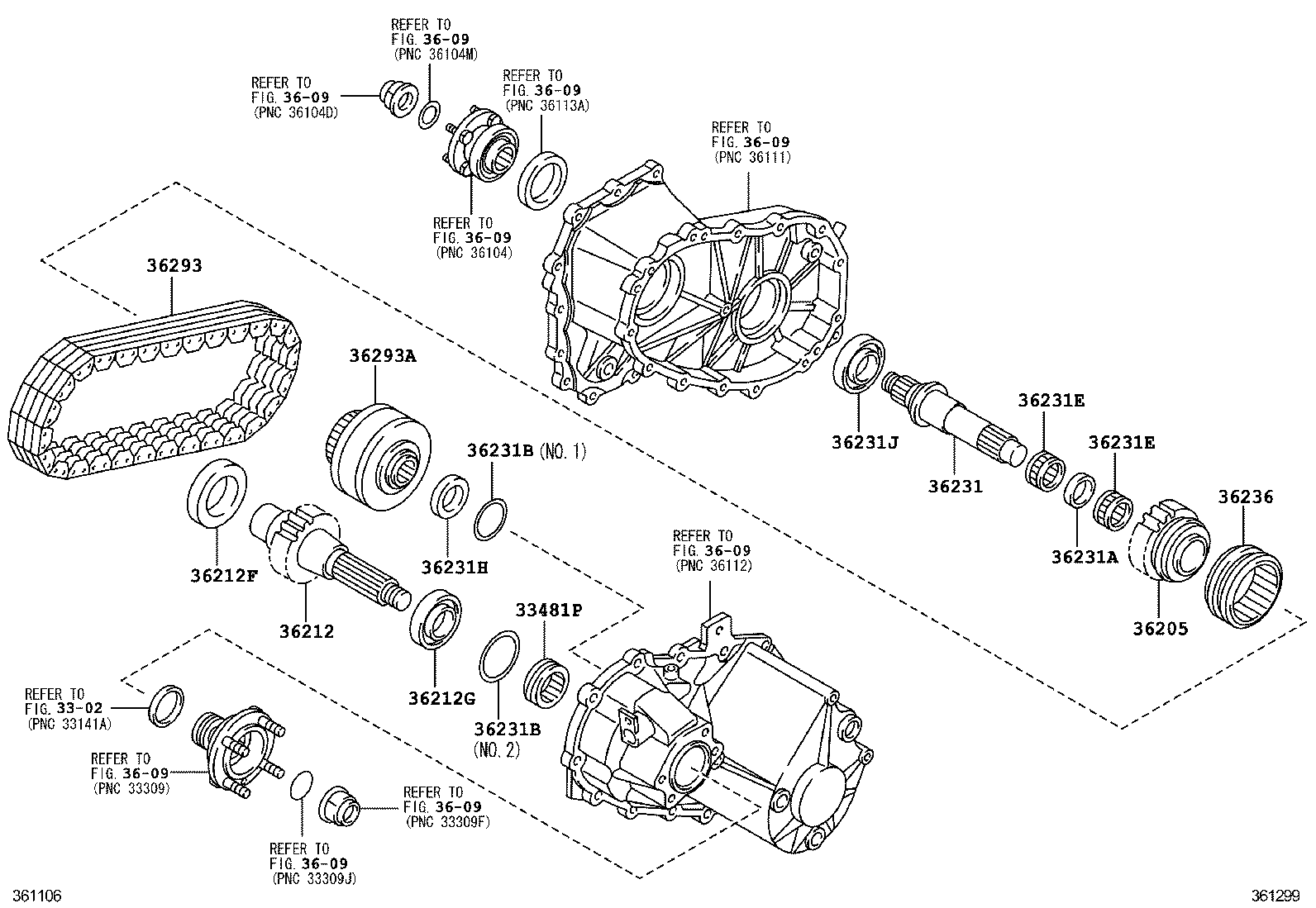  DYNA TOYOACE |  TRANSFER GEAR