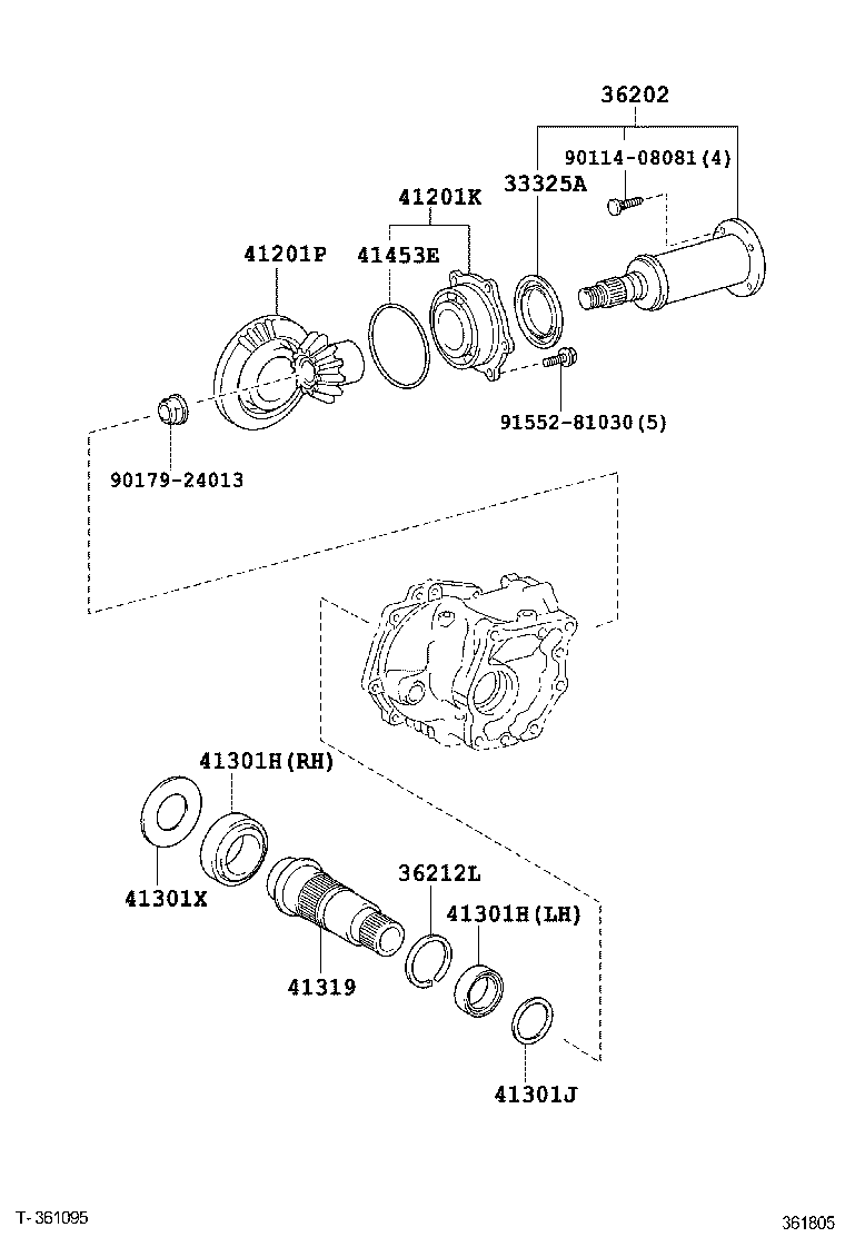  RACTIS |  TRANSFER GEAR