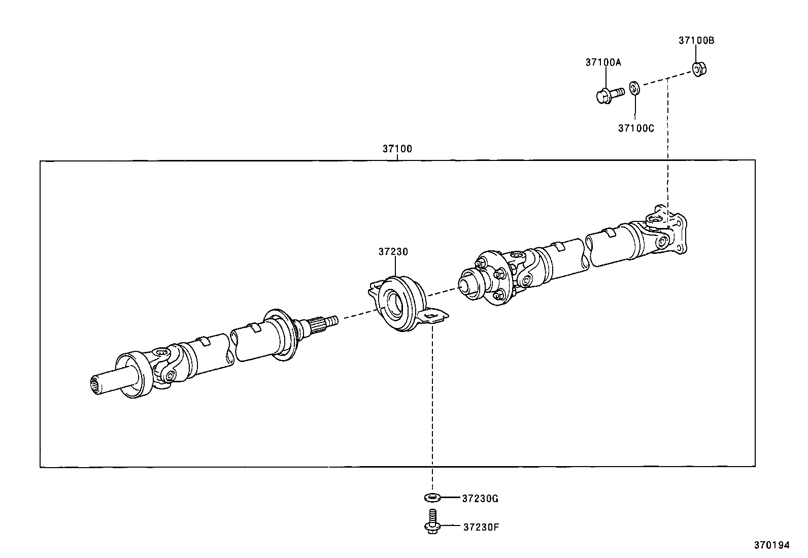  PROGRES |  PROPELLER SHAFT UNIVERSAL JOINT