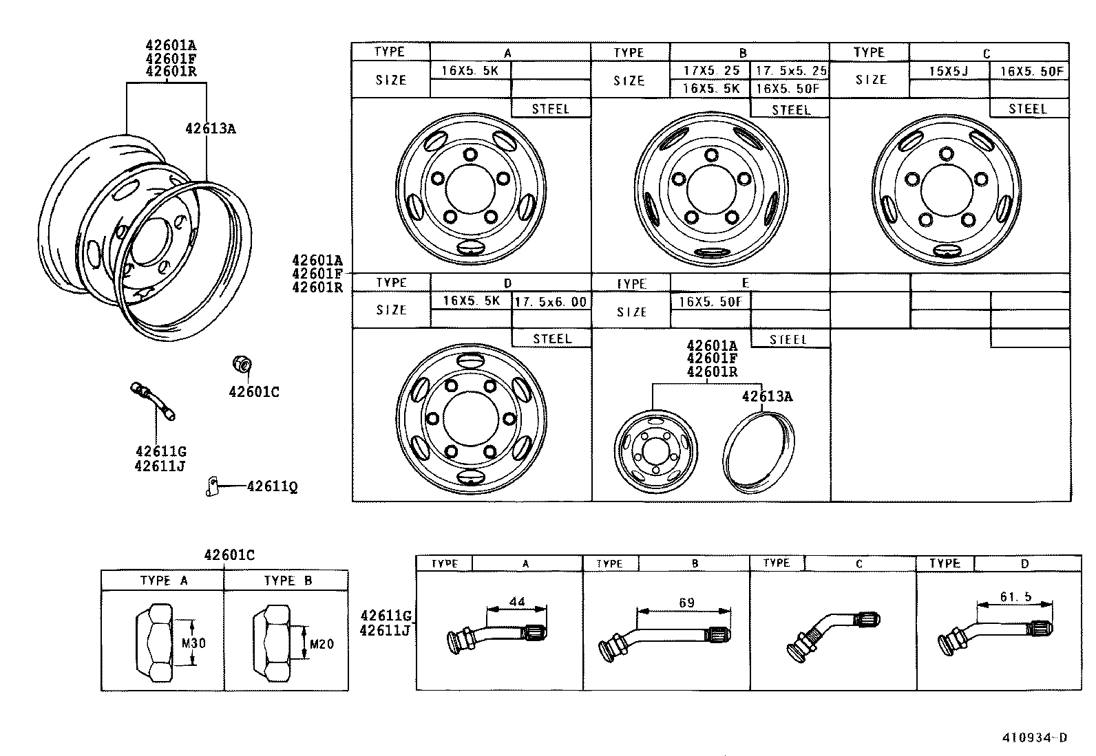  DYNA TOYOACE |  DISC WHEEL WHEEL CAP