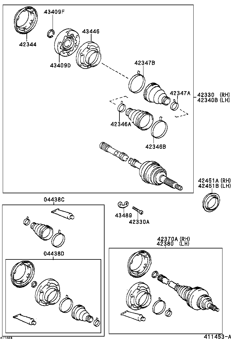  MARK 2 MARK 2 BLIT |  REAR AXLE SHAFT HUB