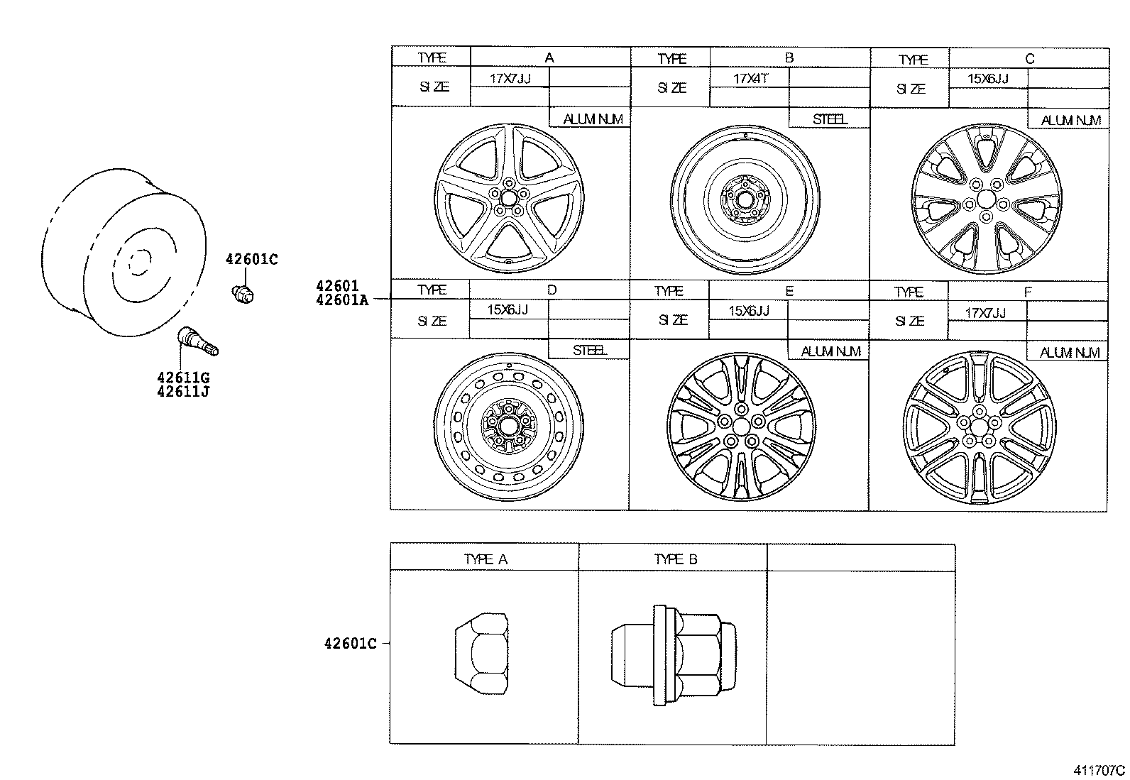  CALDINA |  DISC WHEEL WHEEL CAP