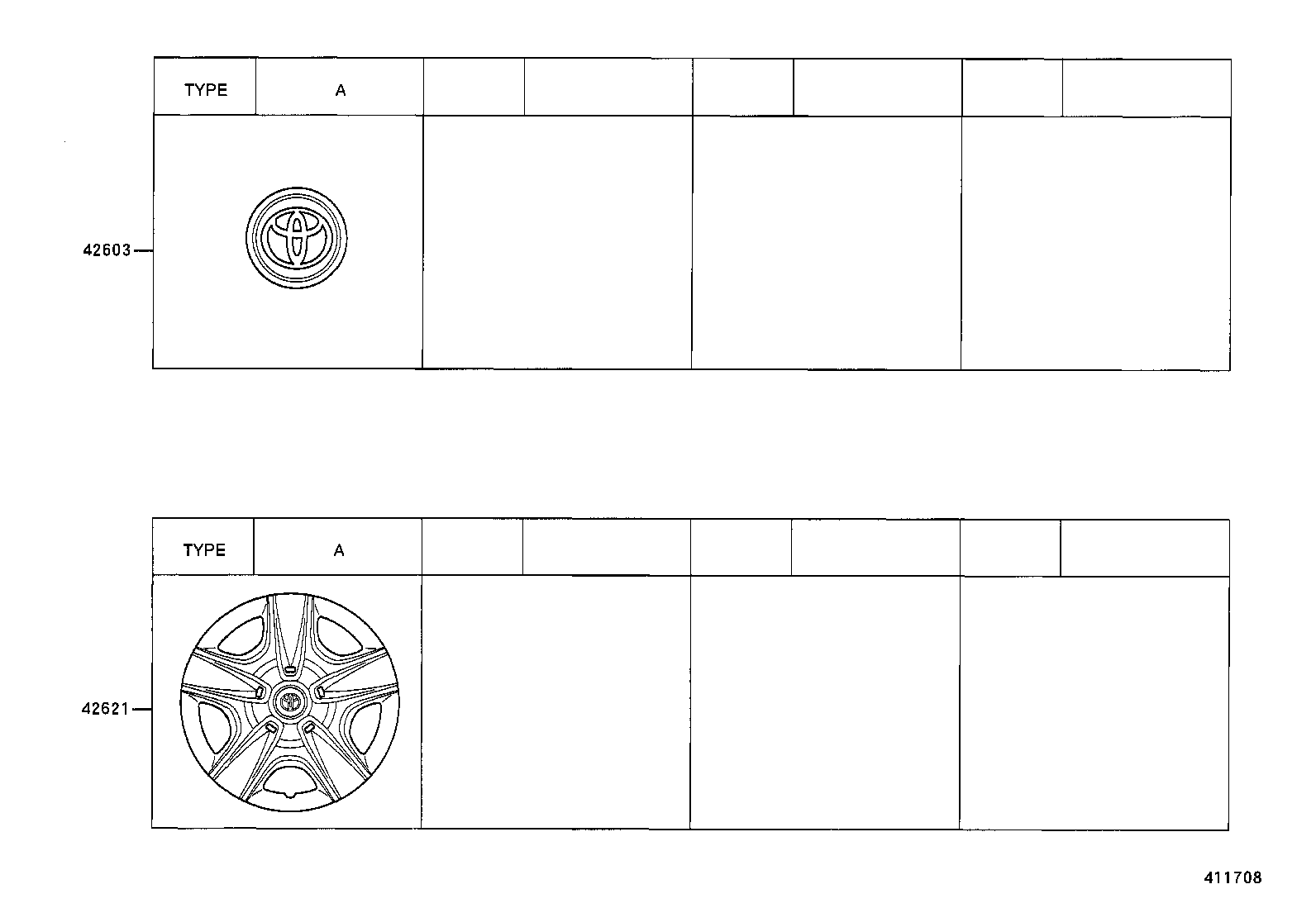  CALDINA |  DISC WHEEL WHEEL CAP