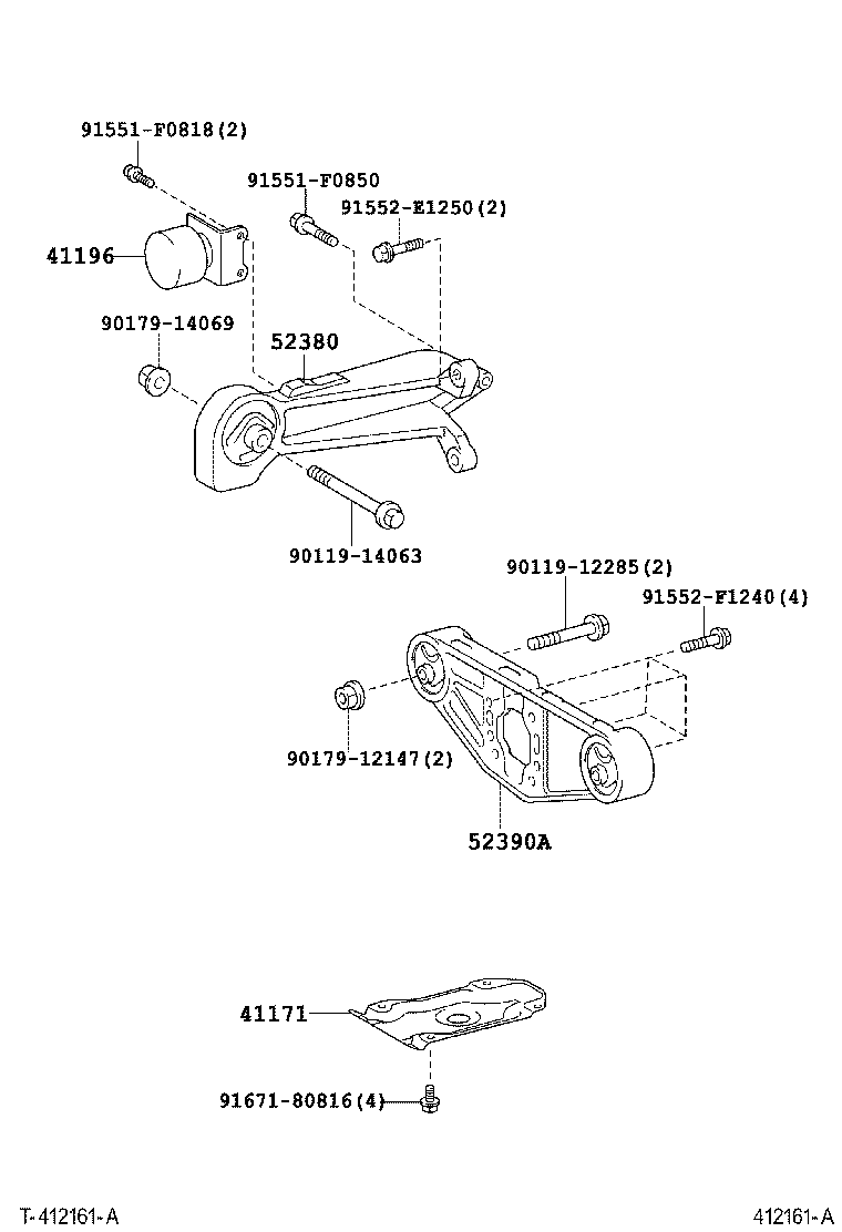  VITZ |  REAR AXLE HOUSING DIFFERENTIAL
