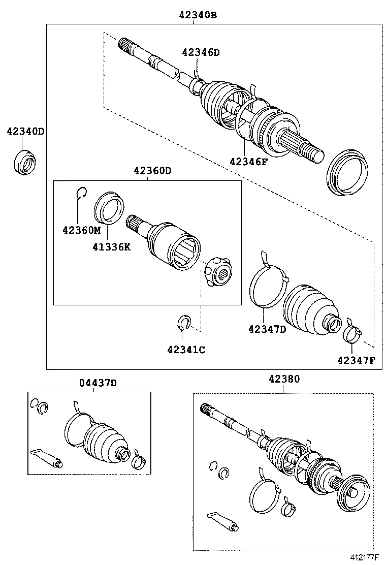  VITZ |  REAR AXLE SHAFT HUB