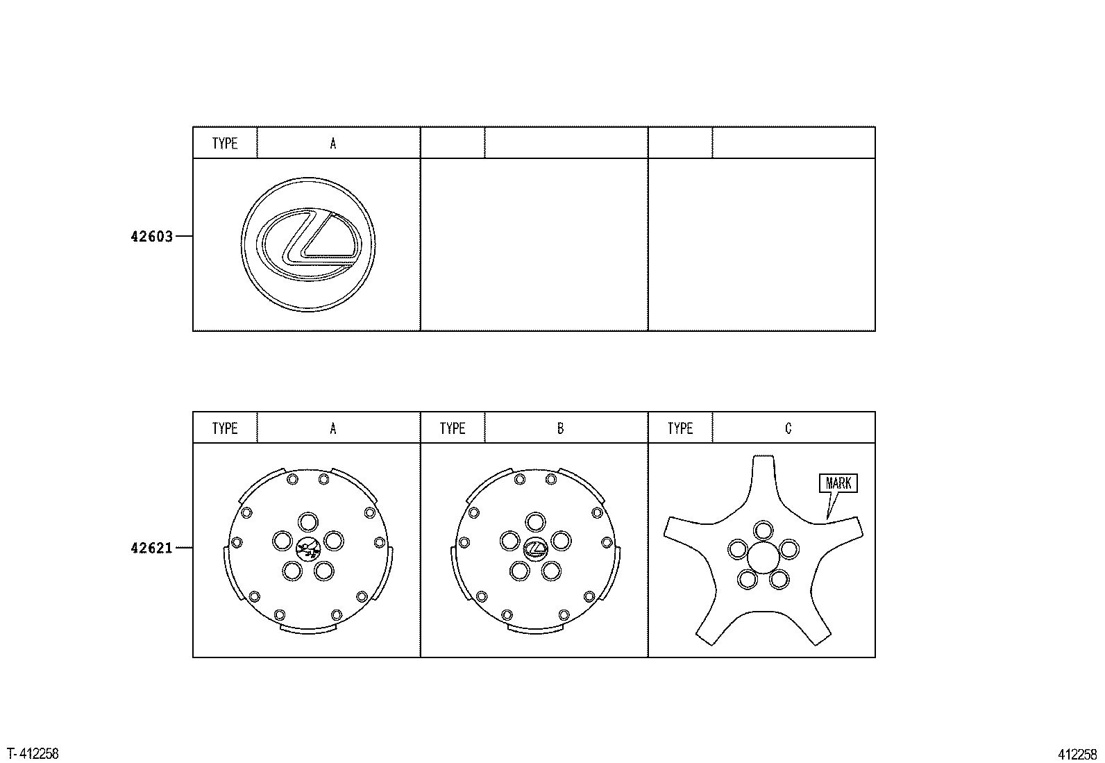  SOARER SC430 |  DISC WHEEL WHEEL CAP