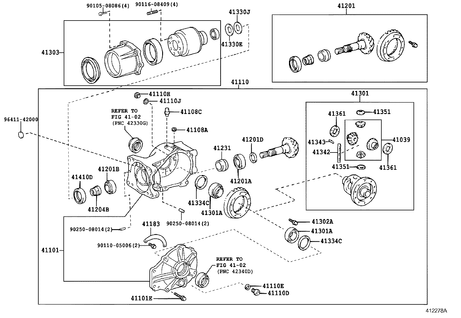  RACTIS |  REAR AXLE HOUSING DIFFERENTIAL