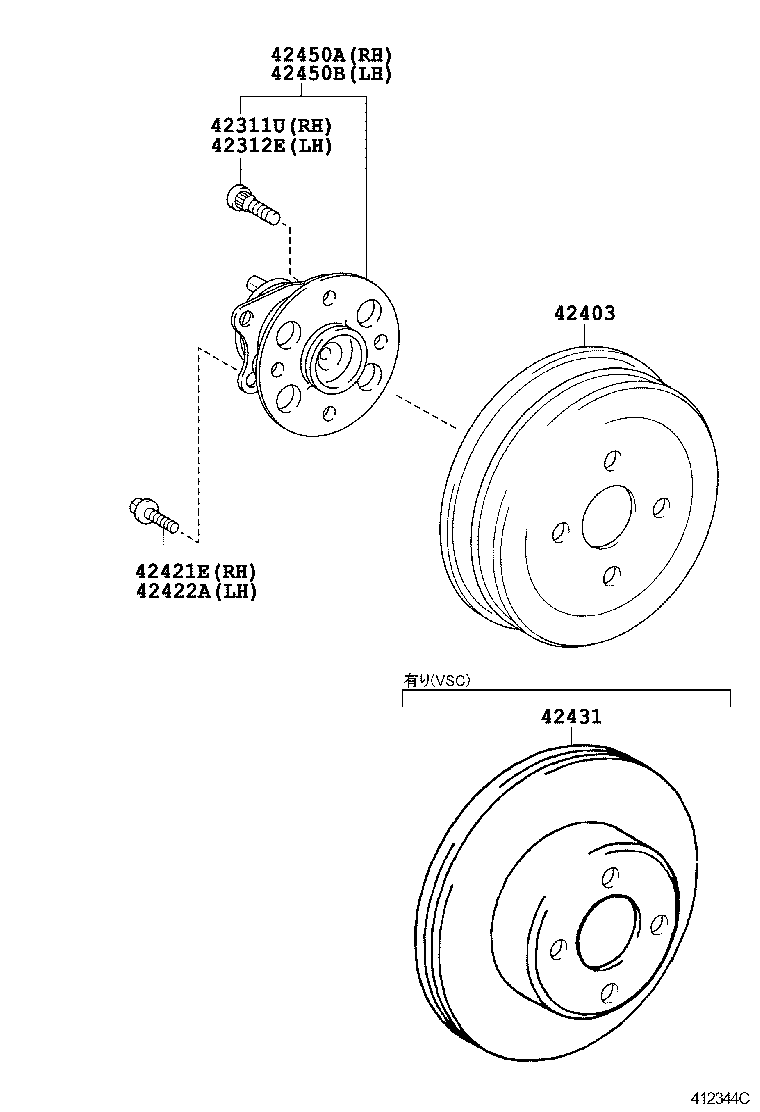  BELTA |  REAR AXLE SHAFT HUB