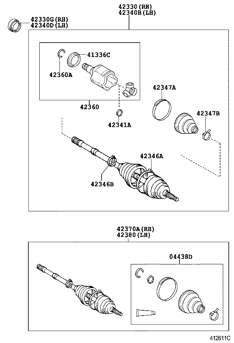  BLADE |  REAR AXLE SHAFT HUB