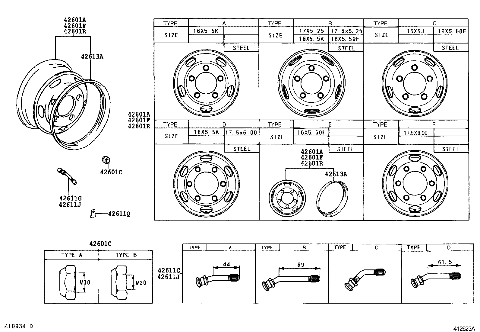  DYNA TOYOACE |  DISC WHEEL WHEEL CAP