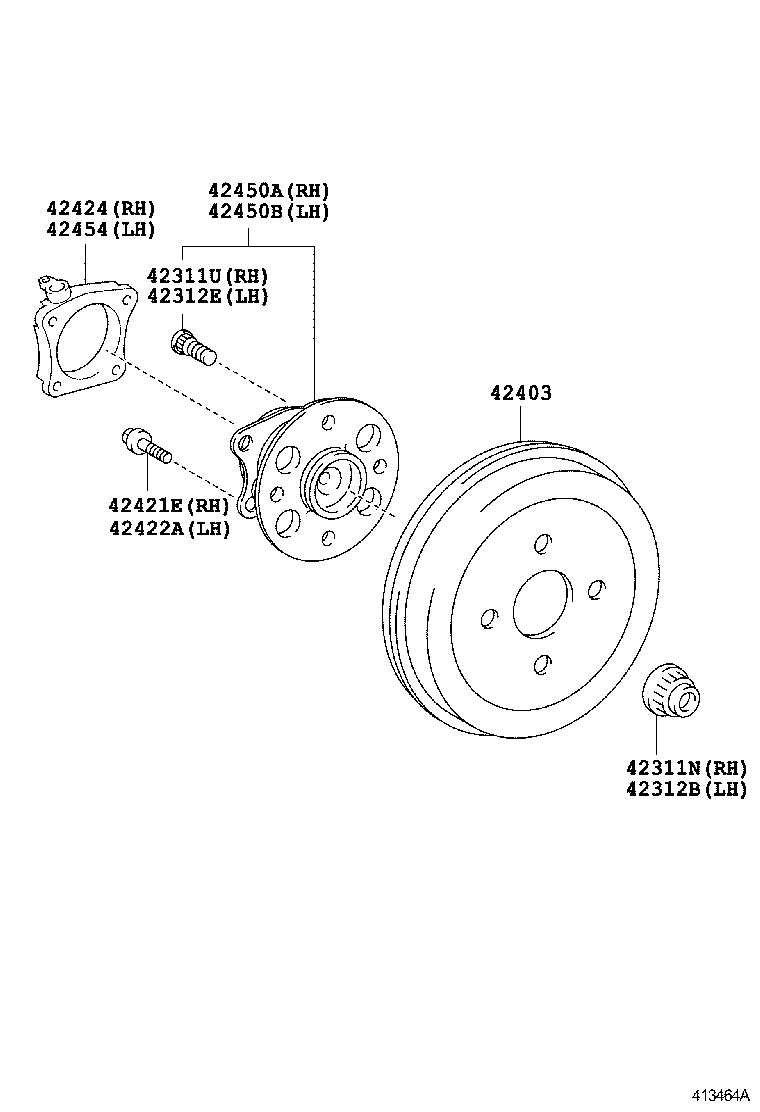  RACTIS |  REAR AXLE SHAFT HUB