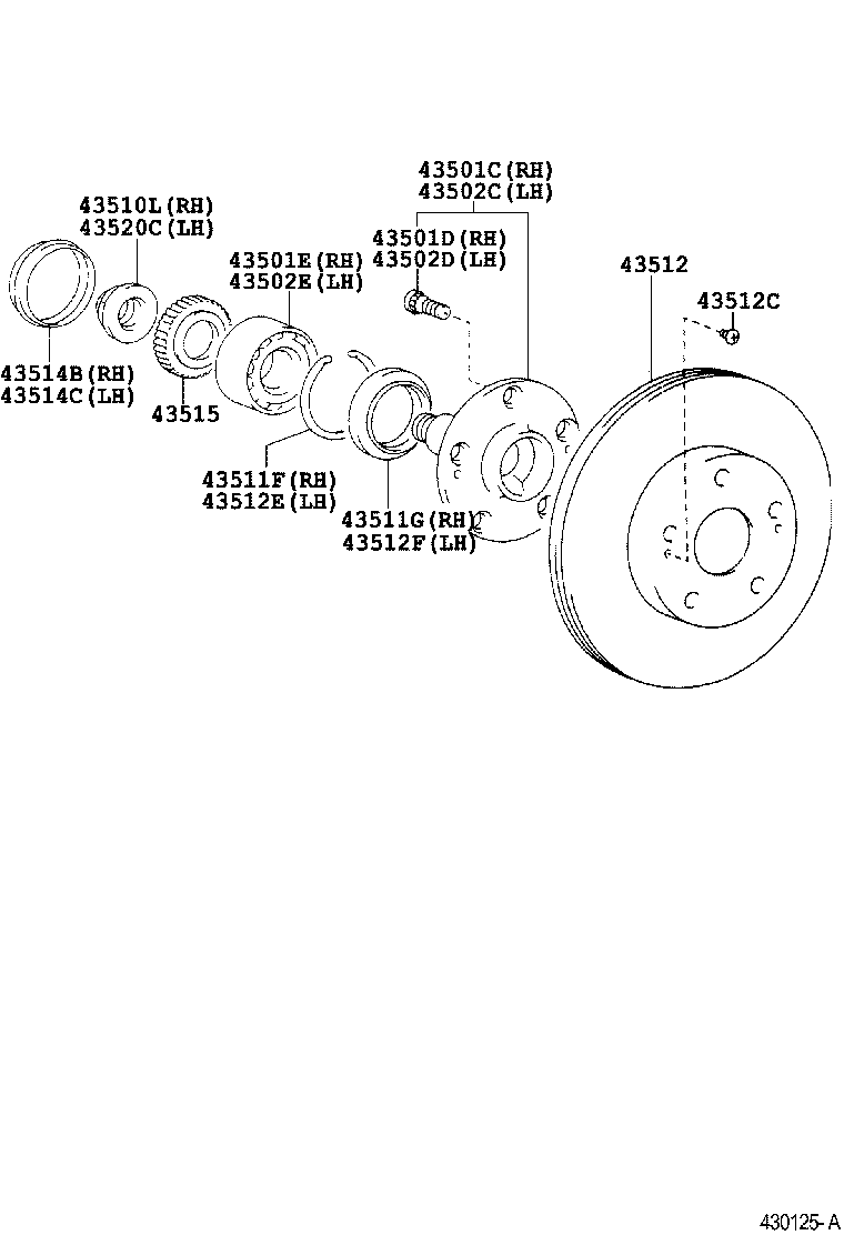  CENTURY |  FRONT AXLE HUB