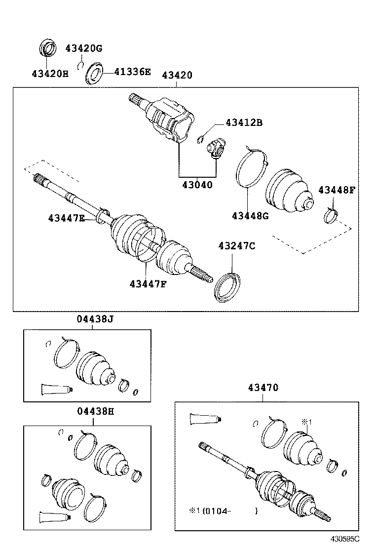  PROGRES |  FRONT DRIVE SHAFT