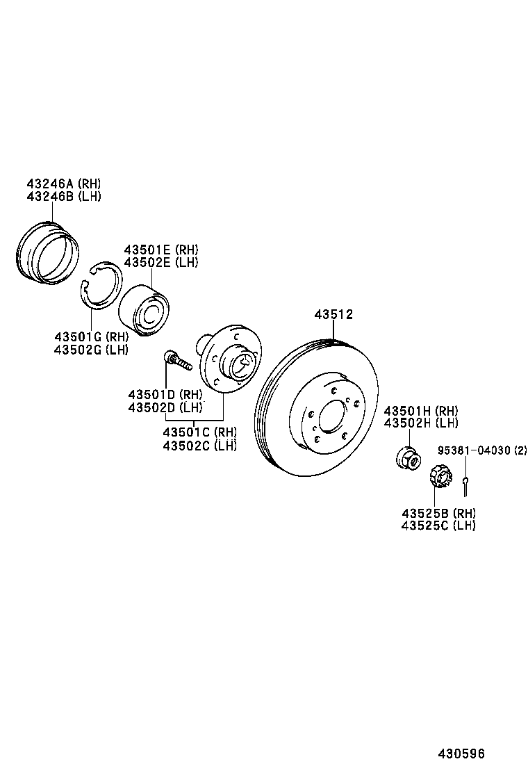  PROGRES |  FRONT AXLE HUB