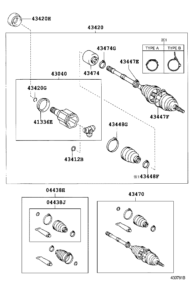  IPSUM |  FRONT DRIVE SHAFT