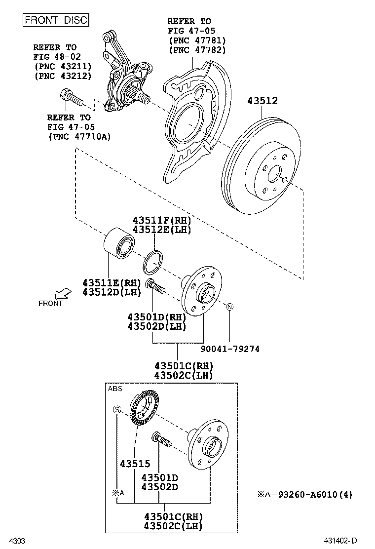  PASSO |  FRONT AXLE HUB