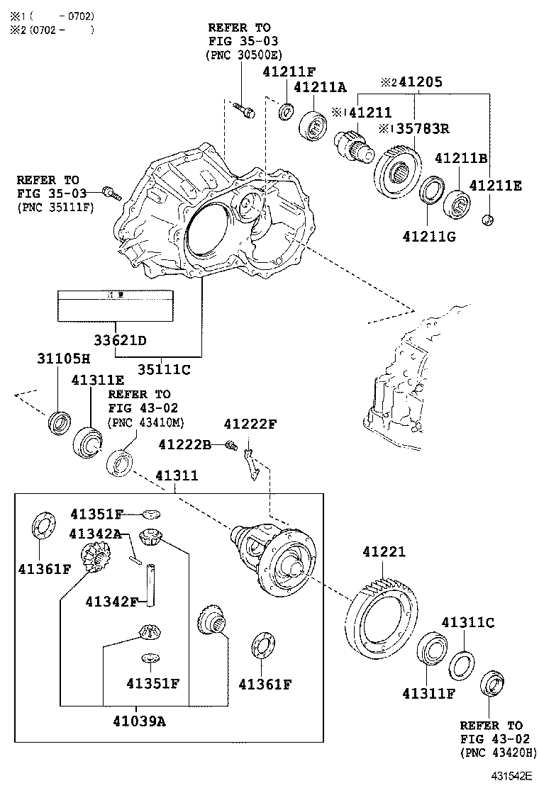  RACTIS |  FRONT AXLE HOUSING DIFFERENTIAL