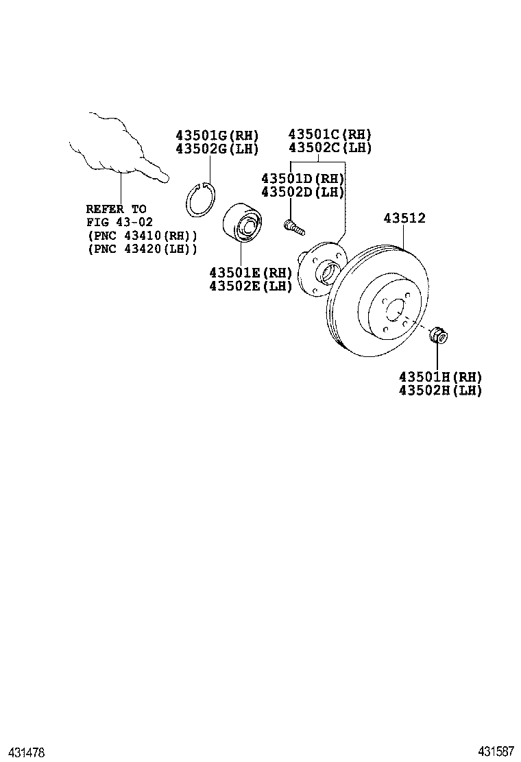  BELTA |  FRONT AXLE HUB