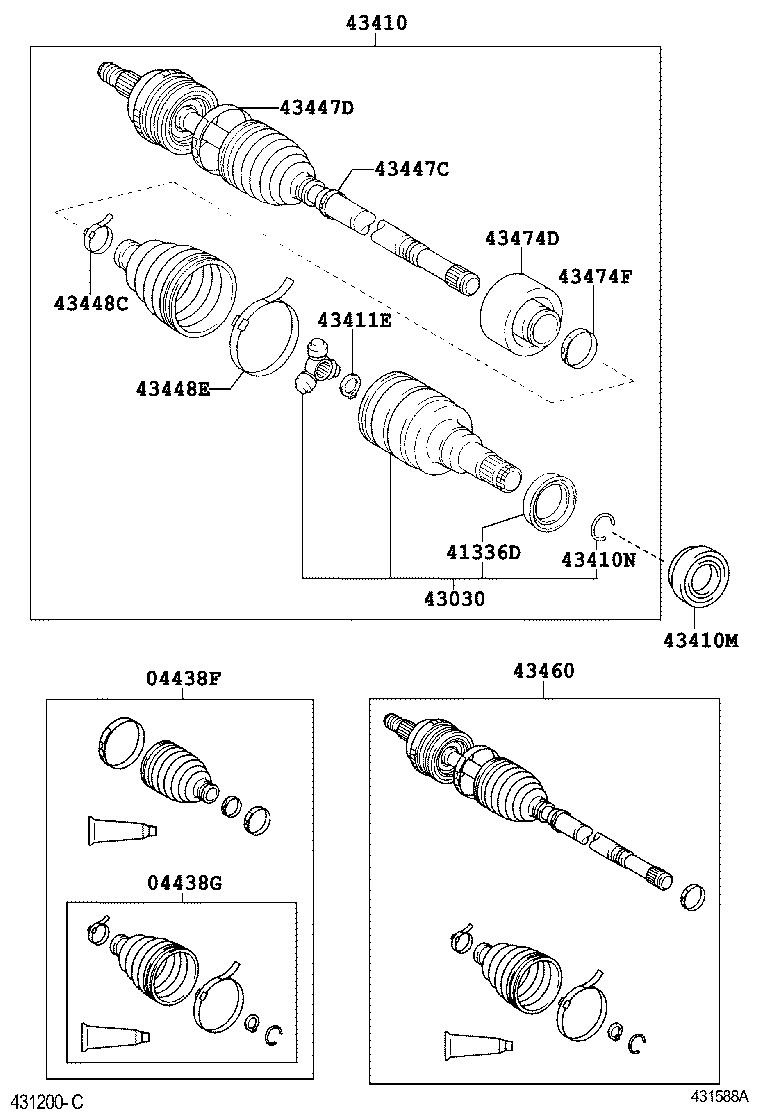  BELTA |  FRONT DRIVE SHAFT