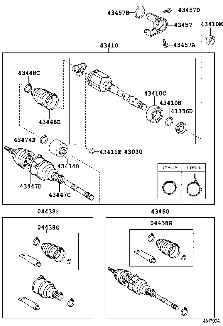  BLADE |  FRONT DRIVE SHAFT