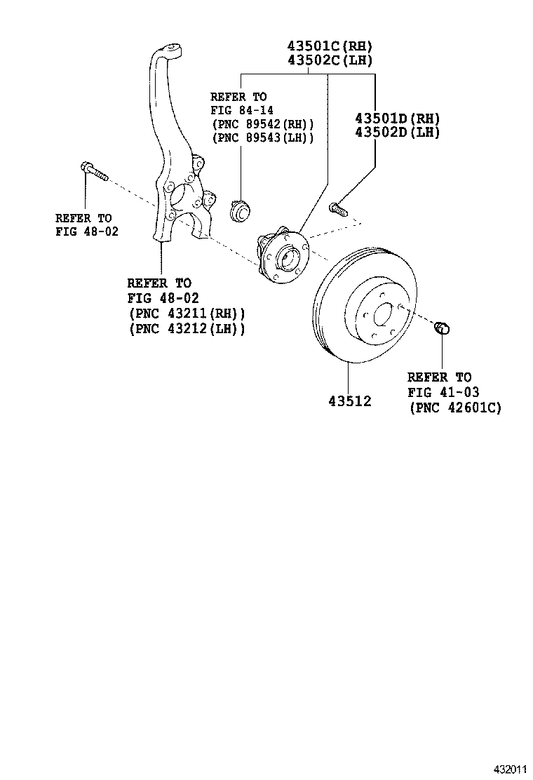 MARK X |  FRONT AXLE HUB