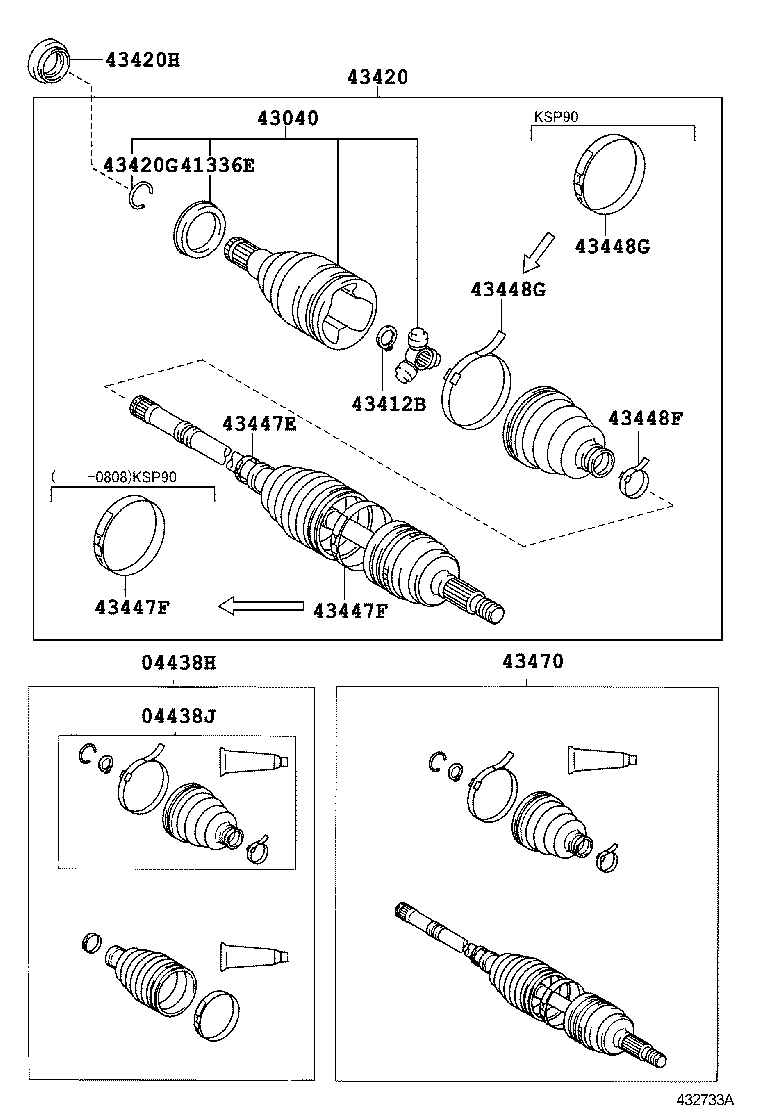  VITZ |  FRONT DRIVE SHAFT