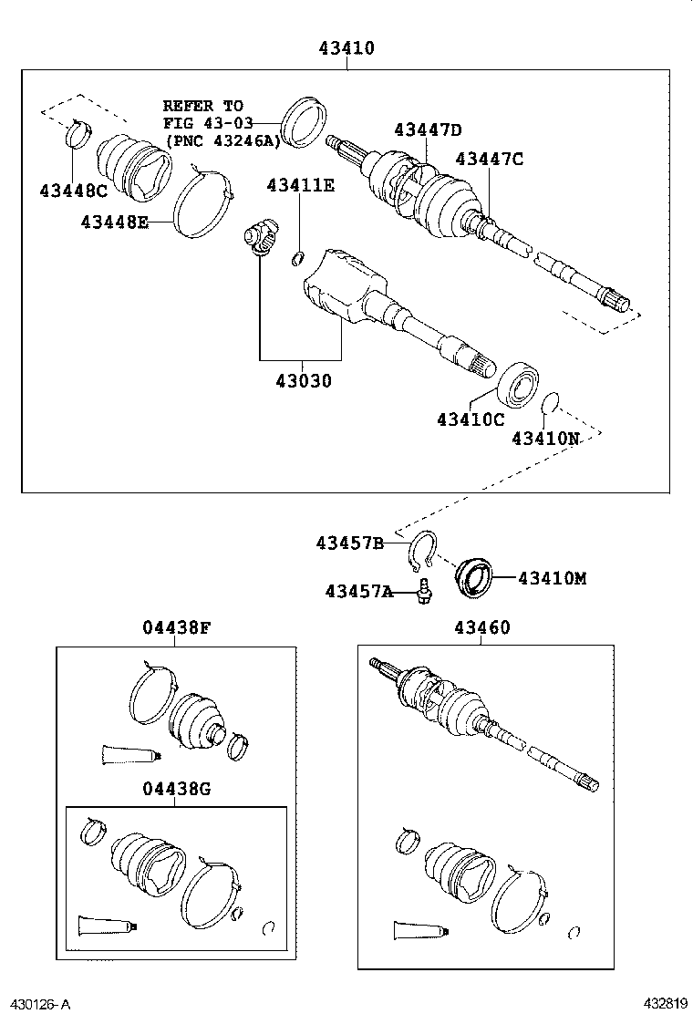  MARK X |  FRONT DRIVE SHAFT
