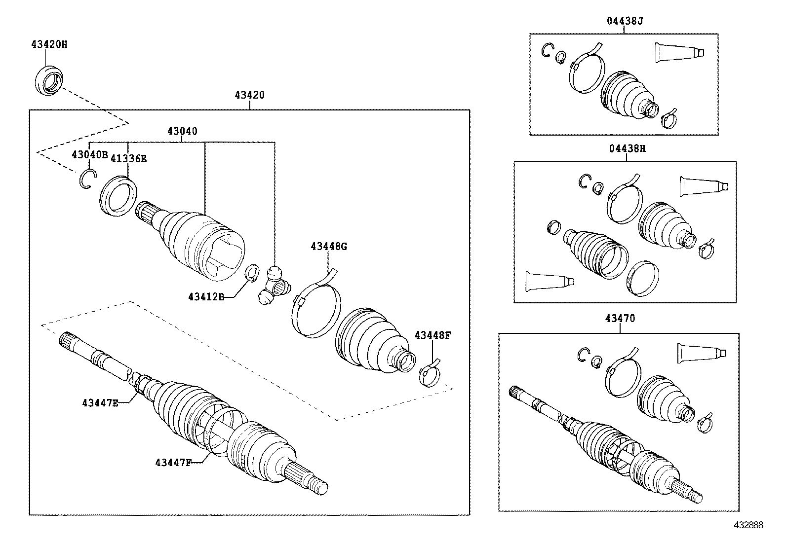  IST |  FRONT DRIVE SHAFT