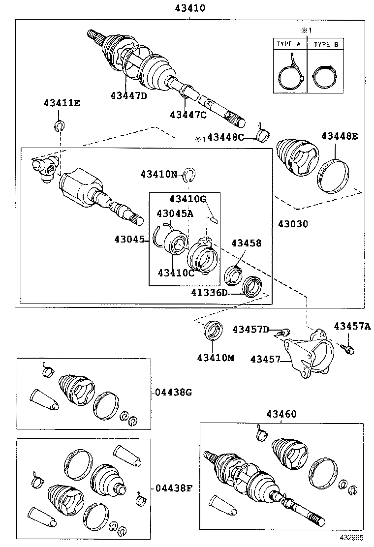  WISH |  FRONT DRIVE SHAFT