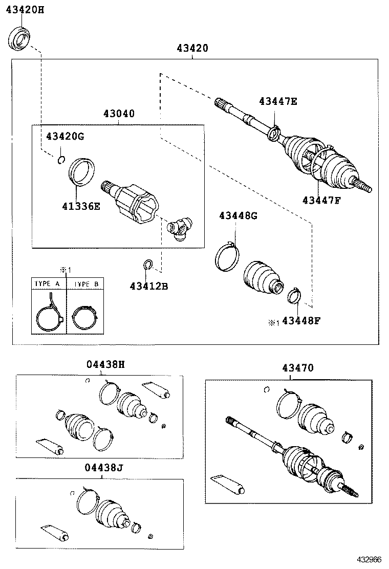  WISH |  FRONT DRIVE SHAFT