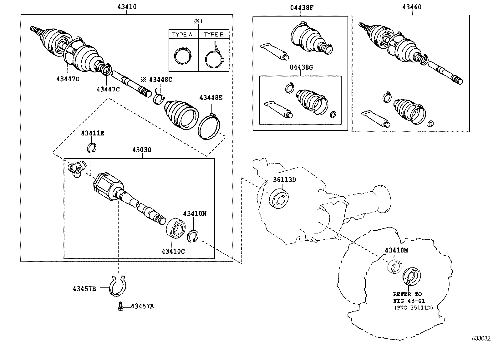  IPSUM |  FRONT DRIVE SHAFT