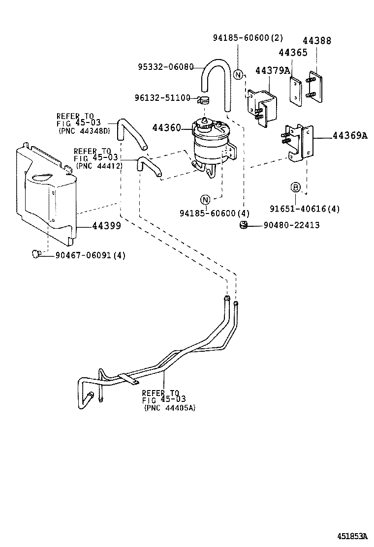 LITE TOWNACE |  VANE PUMP RESERVOIR POWER STEERING