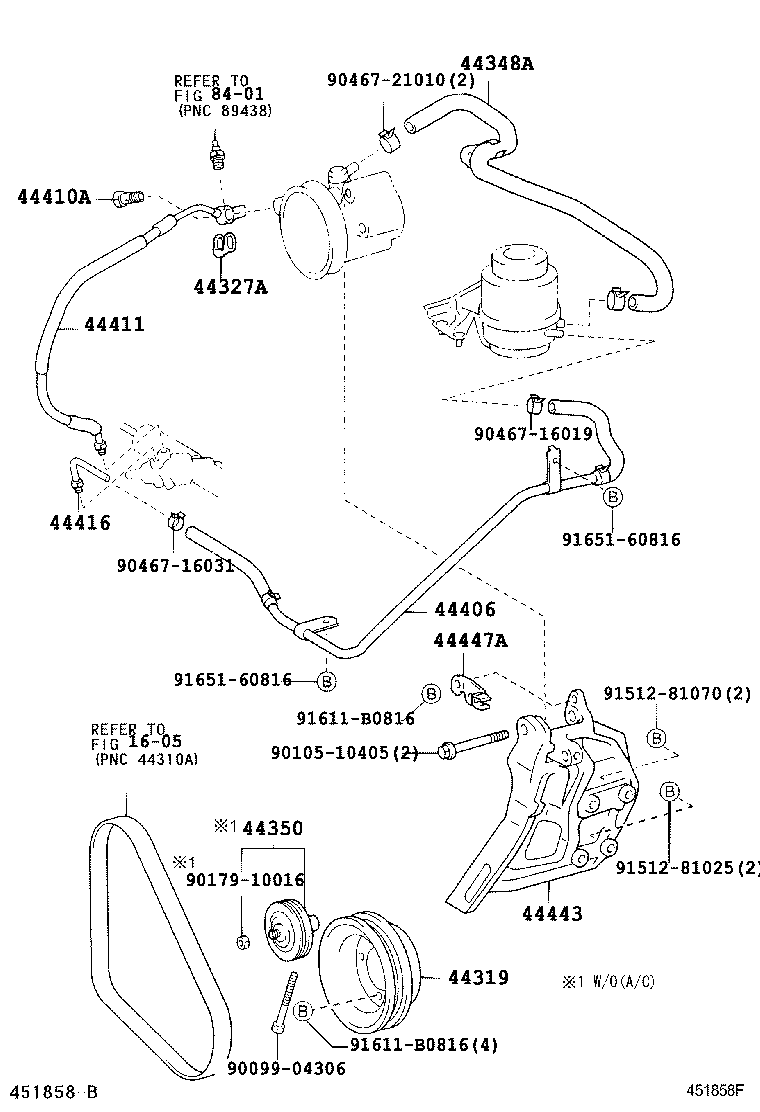  LITE TOWNACE |  POWER STEERING TUBE