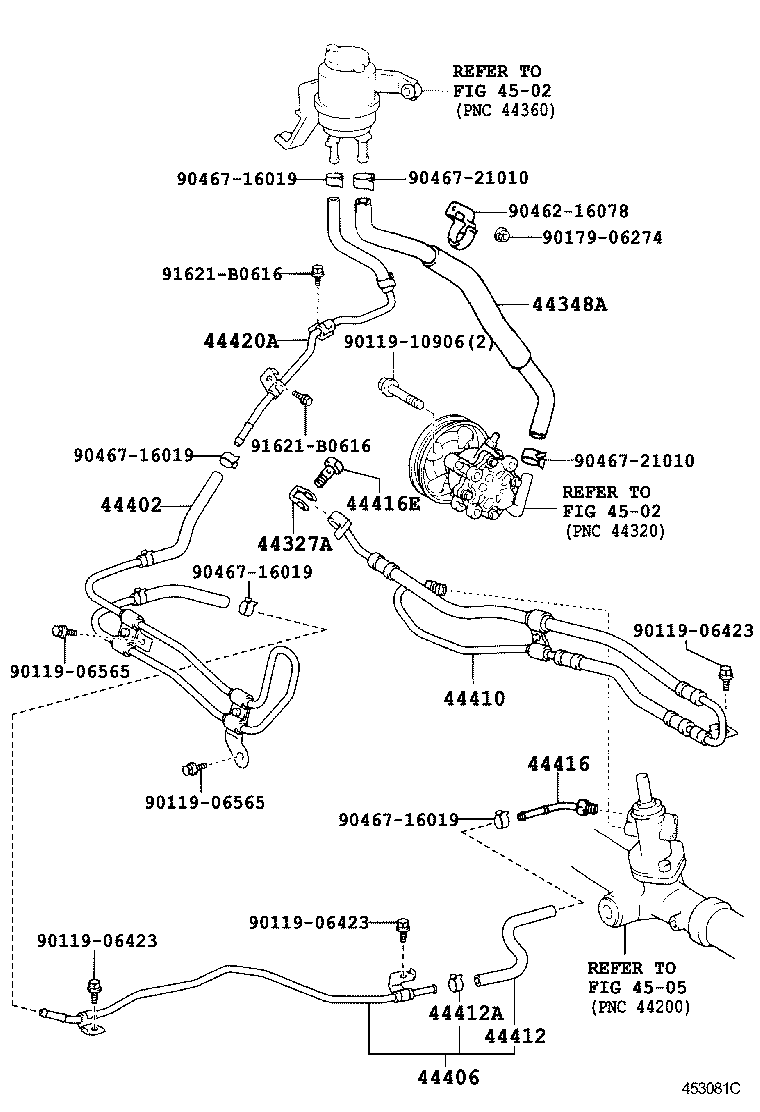  ALPHARD G V |  POWER STEERING TUBE