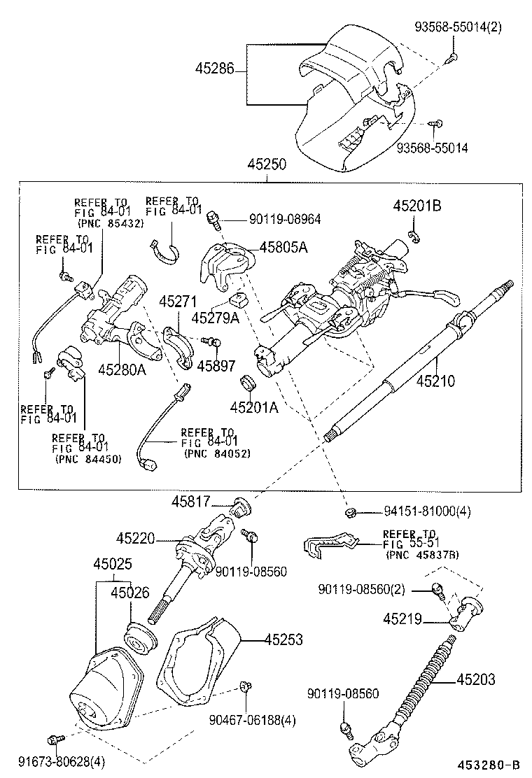  LAND CRUISER PRADO |  STEERING COLUMN SHAFT