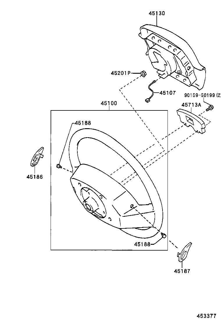  HILUX SURF |  STEERING WHEEL