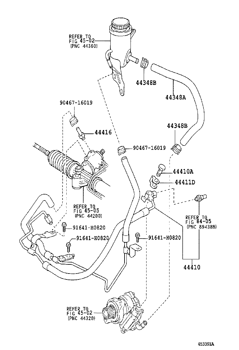  LAND CRUISER PRADO |  POWER STEERING TUBE