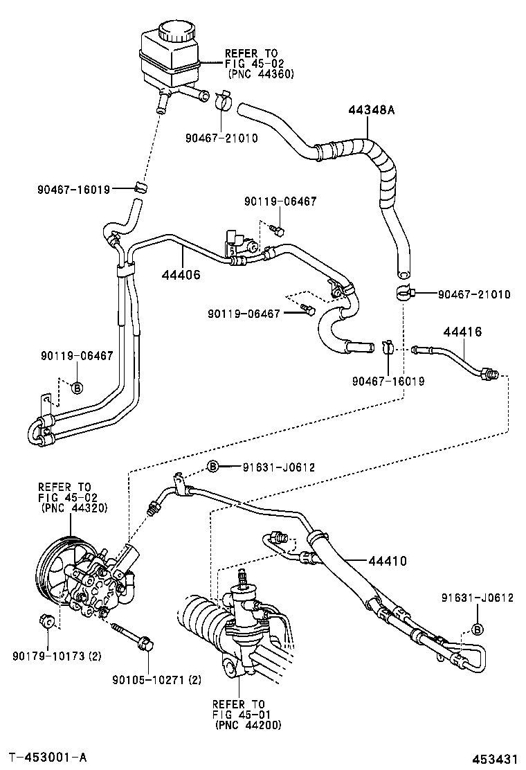  WISH |  POWER STEERING TUBE