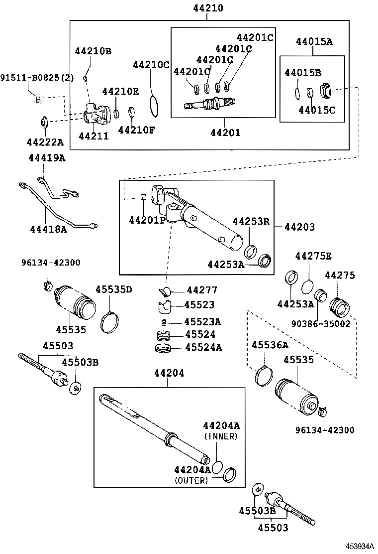  DYNA TOYOACE |  FRONT STEERING GEAR LINK