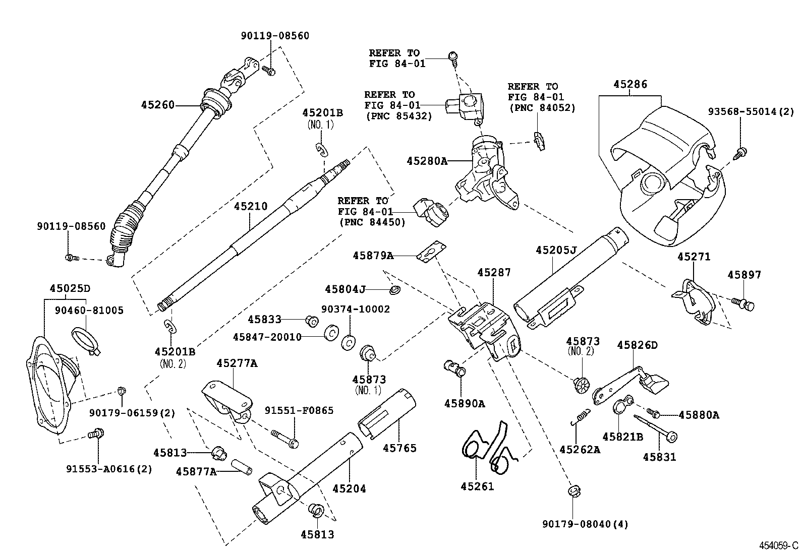  MARK X |  STEERING COLUMN SHAFT
