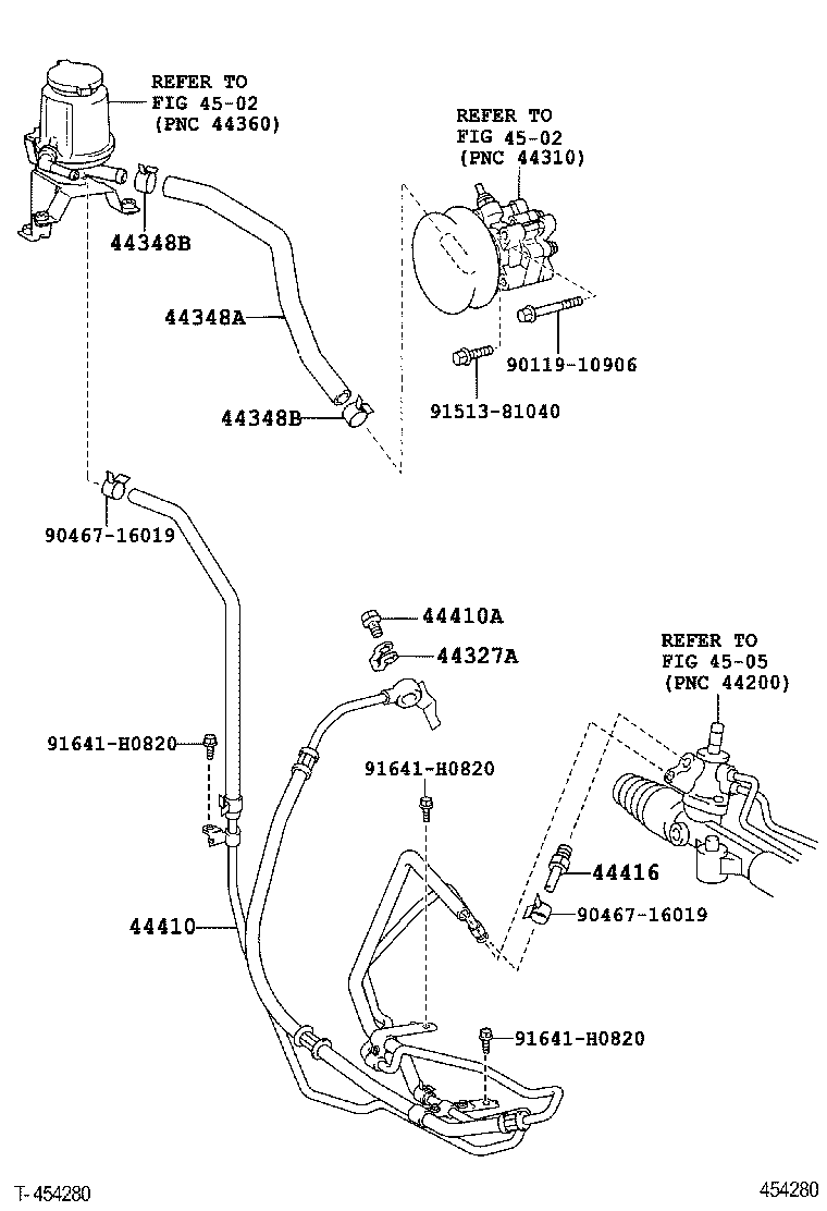  HILUX SURF |  POWER STEERING TUBE