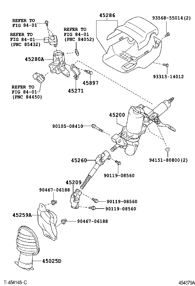  BELTA |  STEERING COLUMN SHAFT