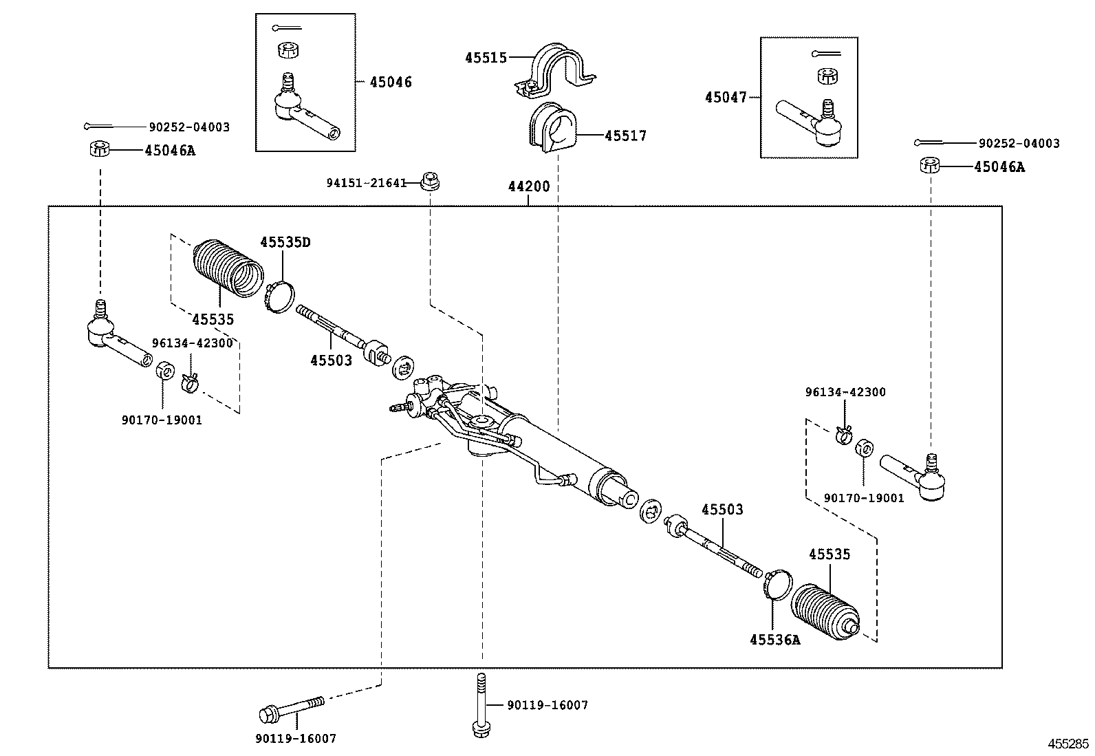  DYNA TOYOACE |  FRONT STEERING GEAR LINK